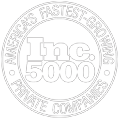 Inc. 5000 America's Fastest Growing Private Companies award seal.